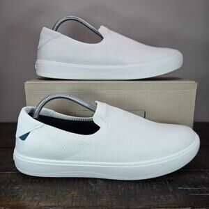 Vessi Boardwalk Slip On Mens Size 10 Waterproof Shoes Sneakers Sail White